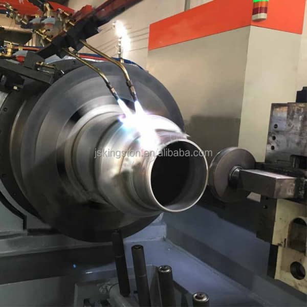Spinning machine for metal